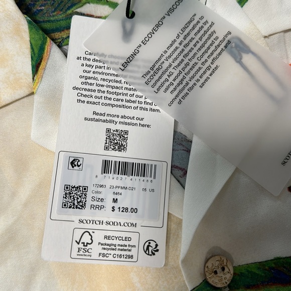 Scotch and Soda short sleeve button down - Picture 2 of 3